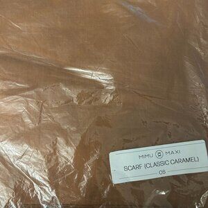 Mimu Maxi Scarf (Classic Caramel